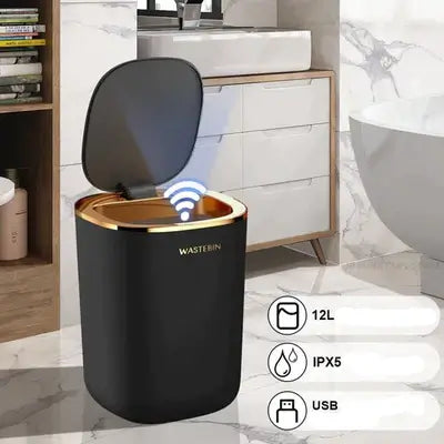 Lixeira Inteligente com Sensor Automática - maxpratic