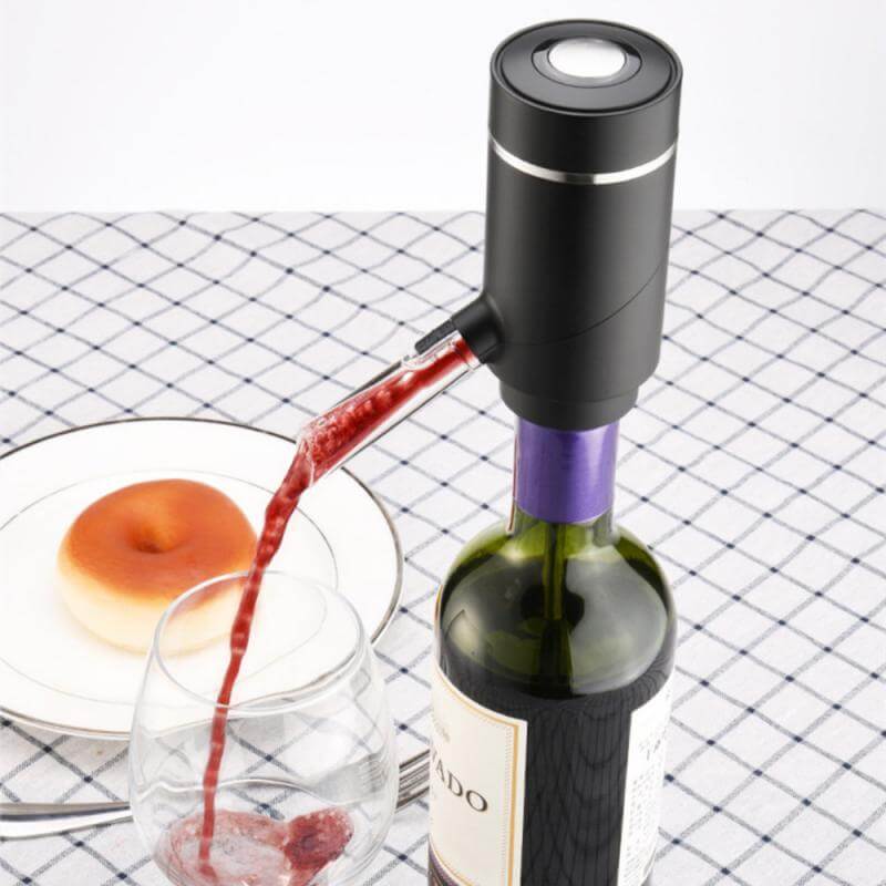 Aerador de Vinho Elétrico