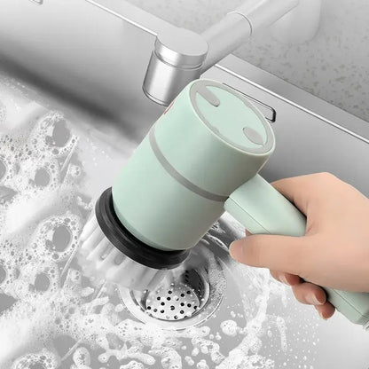 Escova de limpeza Elétrica Portátil 4 em 1 - CleanPro