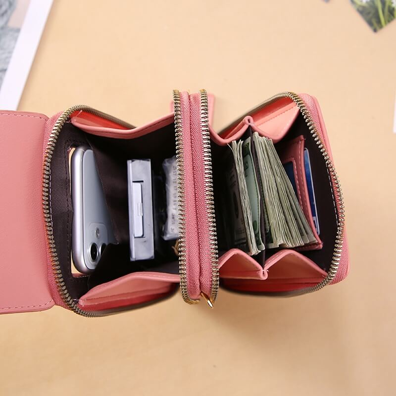 Bolsa Feminina de Couro Anti-Furto Forever Young